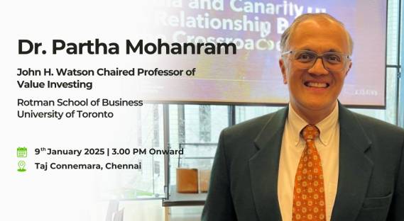 Dr. Bala V Balachandran Memorial Lecture